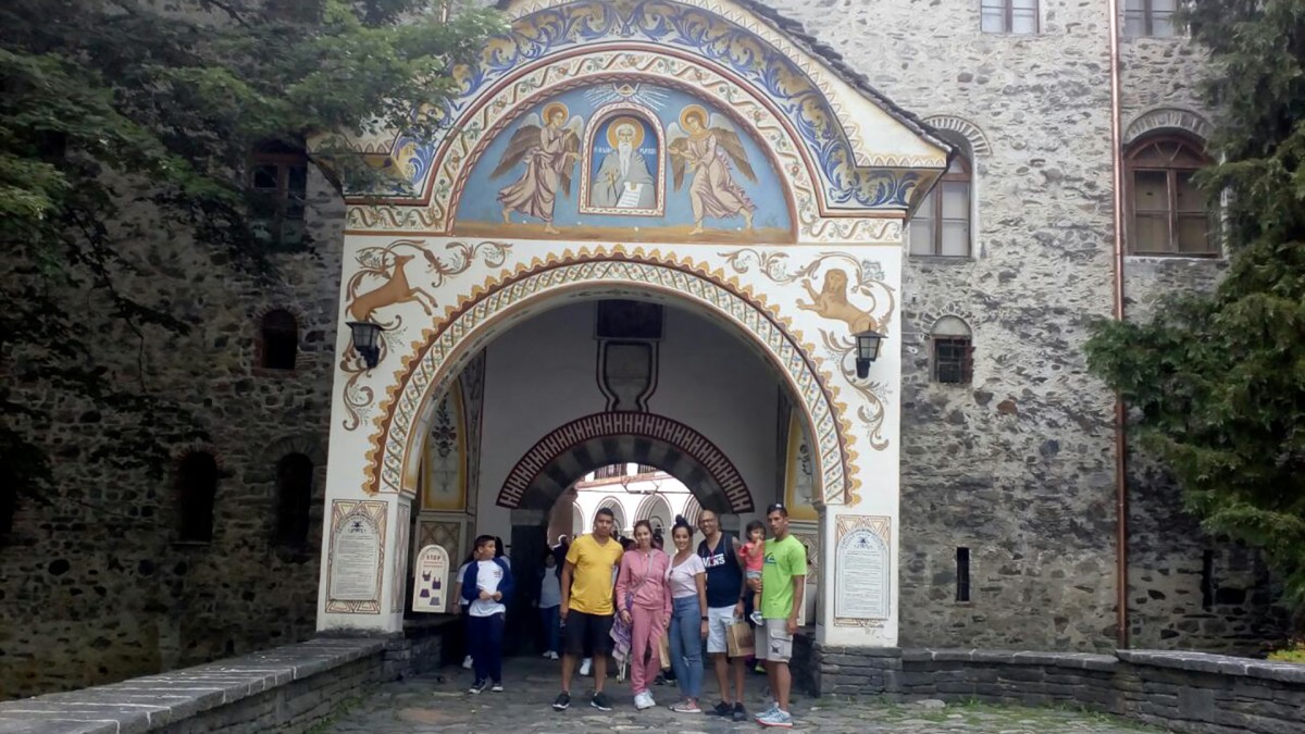 The Main Gate to Rila Monastery 